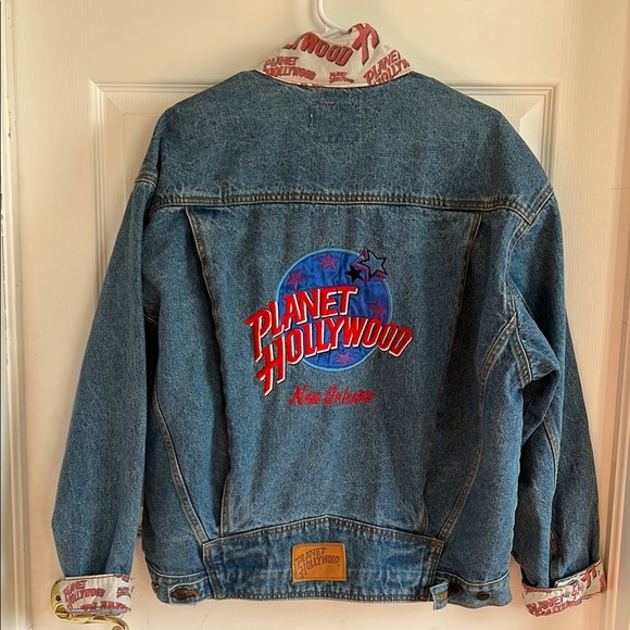 planet hollywood Other - Vintage 90’s Planet Hollywood Denim Jacket